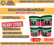 Cobra Chassis Grease Hijau - Gemuk / Pelumas / Stempet Original Grease Cobra Chassis Grease No.3 500
