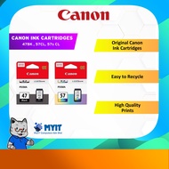 Canon PG-47 Black /CL-57 Color/CL-57S Ink Color Cartridge Pixma Printer E400 E410 E460 E470 E480 E3170 E4270