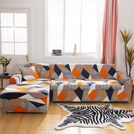 Printed Sofa Cover Elastic Sofa Slipcover Chaise Longue L Shape Sectional Corner Couch Cover Cases for Furniture 1/2