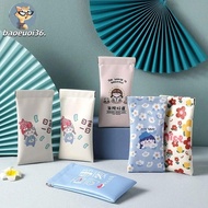 BAOEUOI36 Glasses Box, Storege  Cartoon Printed Glasses Bag, Cute Portable PU Leather Sunglasses