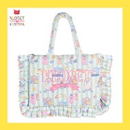 Kloset ETC  Puppy Lobby Pillow Bag (Hotel-07)  กระเป๋าผ้าพิมพ์ลายปักโลโก้