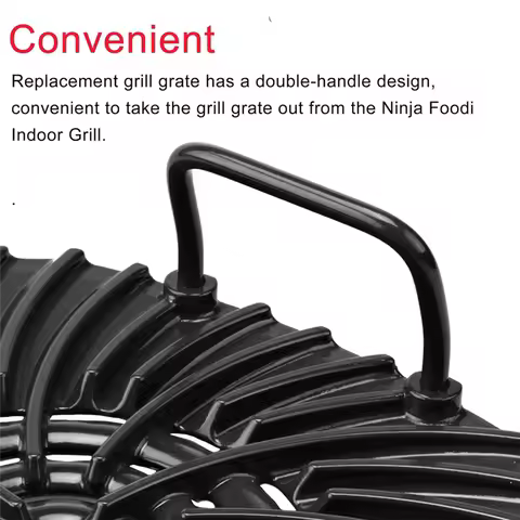 Durable-Oven Grill Rack Air Fryer Basket For Ninja Foodi AG301 AG300, AG400, AG302 5-In-1 Air Fryer 