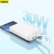 Baseus 30W Magnetic Power Bank 10000mAh PD Charging Powerbank Battery Charger Built-in Cable