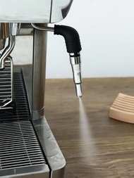 1入組不鏽鋼咖啡蒸氣嘴，附4入組矽膠環，適用於ECP3420 EC680咖啡機配件中的咖啡製造工具