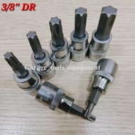 TAIWAN 3/8"DR Torx Bit Socket Set | Star Socket | T10~T55 | Unit Price