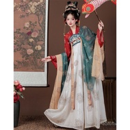 Return Rate 0.3%✅ Hanfu Female [Huating Night] Made in Tang Chest-length Skirt Embroidered Chinese E