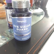 Pipingrock eye vision guard lutein bilberry zeaxanthin Isi 200 capsul vitamin mata untuk dewasa min