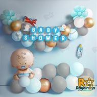 Rayainaja - Sweet Debut Baby Bliss Baby Shower Party Decoration/ Set Baby Boy/ Baby Girl/.