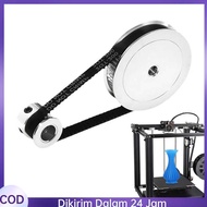 1 Set Gt2 Timing Belt And Pulley Timing Pulley Gt2 Pulley Timing Belt Reduction Ratio 3:1 Belt Width