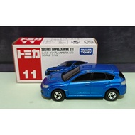 Diecast Tomica 11 SUBARU IMPREZA WRX STI (Second Hand)