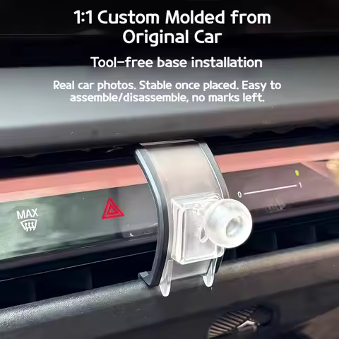 Navigation air outlet mobile phone stand ball head base For BMW 3 4 5 7 seriesX3X4X5X6X7 F44 G20 G26