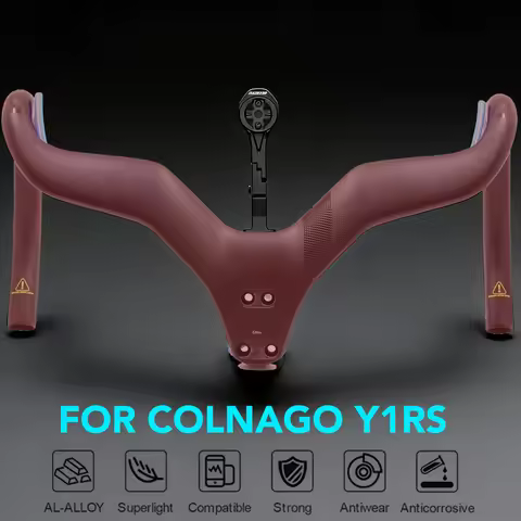ULLICYC For Colnago Y1RS CC.Y1 Integrated Handlebar Aluminium Bike Computer Mount For GOPRO Garmin W