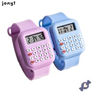 THUY Micro Calculator Watch, Date Display Multifunctional Electronic Digital Calculator, Portable Ca