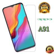 OPPO A91 CLEAR TEMPERED GLASS ANTI-SCRATCH GLASS/