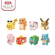 Tcc Blindbox Toys Bricks Beam 3D DIY Qman Pokemon Quest Pokeball Pikachu Educational Toys