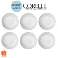 CORELLE Dinner Plate (27cm) 6pcs Boutique Swept Embossed