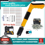 ((Free 50 Nails) Manual Steel Nail Gun Concrete Rivets Tool Steel Nail Gun Cluster Fleece Wall Threa