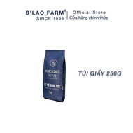 Cà phê rang xay nguyên chất Blend 40% Robusta và 60% Arabica Blao Farm rang mộc gu hiện đạikhông hươ