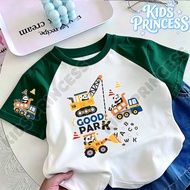 COD(24 Hours Delivery) Children's Short-Sleeved T-Shirt Comfortable And Soft Printed 100-160CM K1117