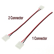 Tranyton Lighting 5pcs 2pin 10mm / 2pin 8mm LED Strip Connector with Wire Free Welding Connector
