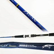 ZEN ZAGAN OFF SHORE FIGHTER Stage 2 #76 Casting Popping Spinning Rod Cast Game Mekong Tenggiri GT ..