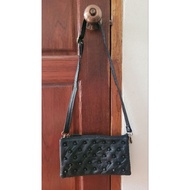 [Secondhand] PU Lambskin Leather Bag Fashion Gothic/Vintage