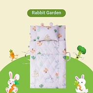 Bộ 5 món tiện lợi cho bé đi học mầm non, tiểu học NIN House hoạ tiết Rabbit Garden 70x120cm chất liệ