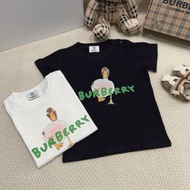Burberry 兒童鴨鴨印花短袖上衣