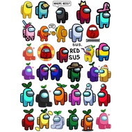 Sticker Among us / Among us Sticker with anti-fading handle 0399