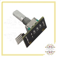 PYJAMANIA KY-040 Rotary Encoder Module KY040 5V 360Degre Brick Sensor Development Board