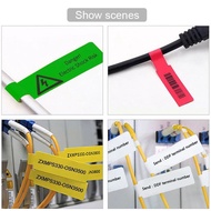 HL Waterproof Self Adhesive  Cable Label Identification Fiber  Printing