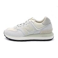 New Balance 574 Apricot Gray Suede NB574 Retro Time Casual Shoes Men Women B5074 [Hsinchu Royal U574LGWD]