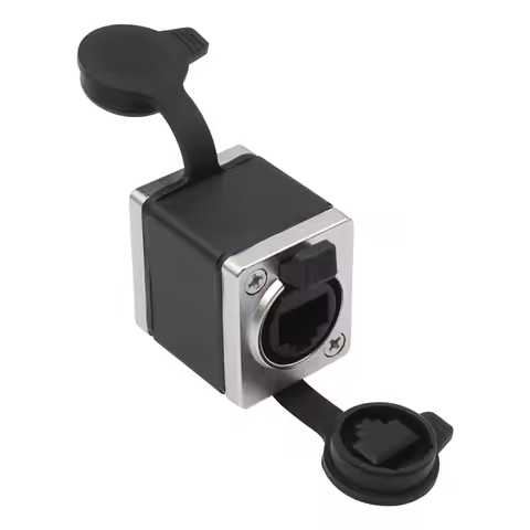 ABT-RJ45 Network Female Straight Coupler Converter Ethernet Extension Adapter, RJ45 Feedthrough Coup