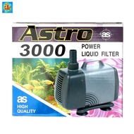 ASTRO AS-3000 SUBMERSIBLE WATER PUMP AQUARIUM LIQUID  FILTER