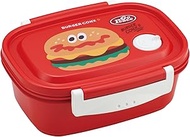 Skater XPM4-A Casual Lightweight Lunch Box, Medium Size, 1-Tier, 18.7 fl oz (550 ml), Dishwasher Saf