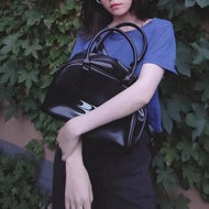 【High Quality】 A.T.A Retro Vintage Series Portable Diagonal CCC Big Logo Boston Bag