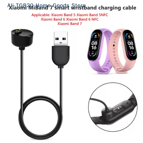 [TG820]Magnetic Charger For Mi Band 5 6 7 NFC Charger Replacement USB Charging Cable For Mi Band 5 6