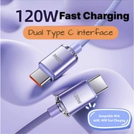 RC Data Cable Type C to C 120W Cable Type C to Type C 1M