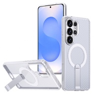 Case for Samsung S26 Ultra Plus S25FE EDGE S25 Ultra S24 S23 S22 Ultra Plus FE M56 F56, Hollow Desig