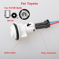 BA15S P21W Bulb Holder For Toyota Front turn signal Light Connector