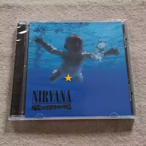 Grunge Rock Album Nirvana Music CD Nevermind Music Record Cosplay Walkman Car Soundtracks Box Gifts 