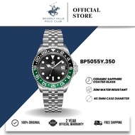 Beverly Hills Polo Club BHPC Jam Tangan Lelaki Men's Stainless Steel Quartz Watch BP5055Y