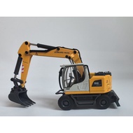 1: 87 schuco schuco LIEBHERR A918 Wheel Type Excavator Alloy Engineering Vehicle Model LIEBHERR 744 