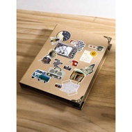 Thick Kraft Paper Album Loose-leaf Growth Graduation Album b5 Kindergarten Message Record Book Handb