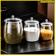 [Ready] Acrylic material Rice Storage Bucket / Transparent Airtight Bucket/Food Grade Large-Capa