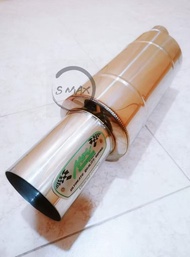 Max Racing R500-MY Exhaust S Flow Titanium & Polished