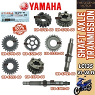 LC135 135LC V1-V8 FI Gear Box Giar Transmission 1 2 3 4 Shaft Sprocket Axle Drive Main 1S9-E7421-00 