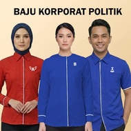 Anyson Wear Baju Korporat Lelaki & Perempuan BN Lengan Panjang / Pendek Plus Size S - 5XL