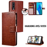 SAMSUNG A70 / A70S premium leather flip cover wallet casing
