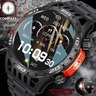 LIGE Flashlight Smartwatch Men 450mAh Large Battery Health Monitoring IP68 Waterproof Bluetooth Call